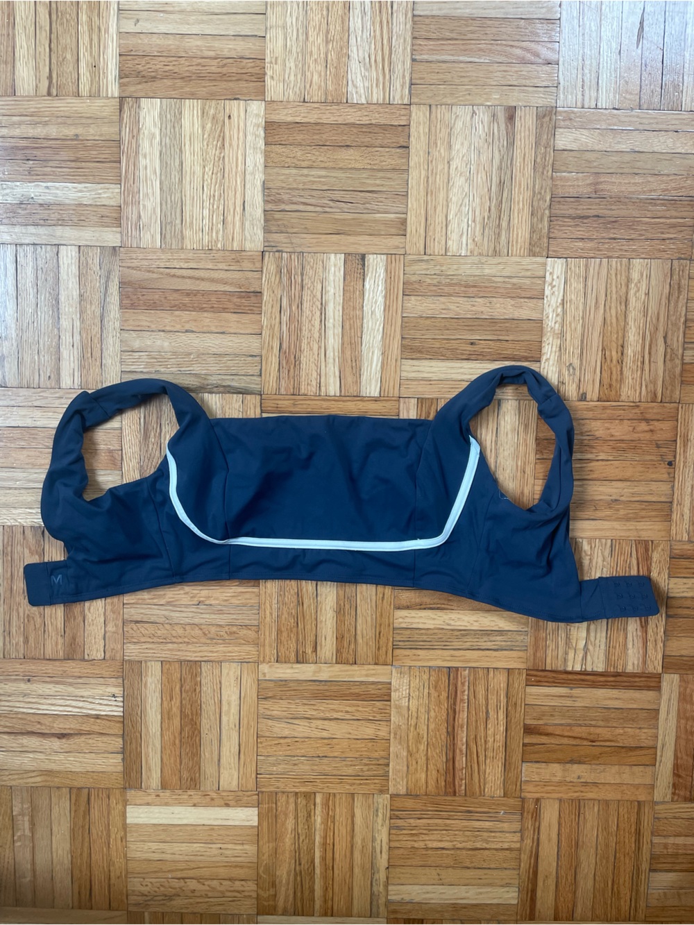 Monday Swimwear Zion Top with White Piping